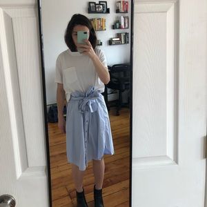 Alexander Wang Blue Skirt